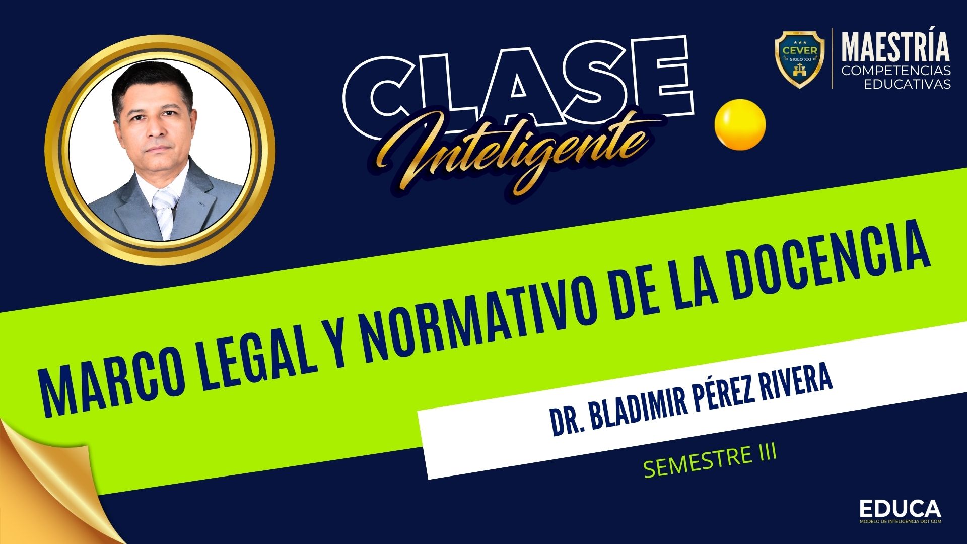 Marco Legal y Normativo de la Docencia
